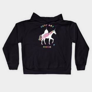 Hump Day Winged Unicorn Kids Hoodie